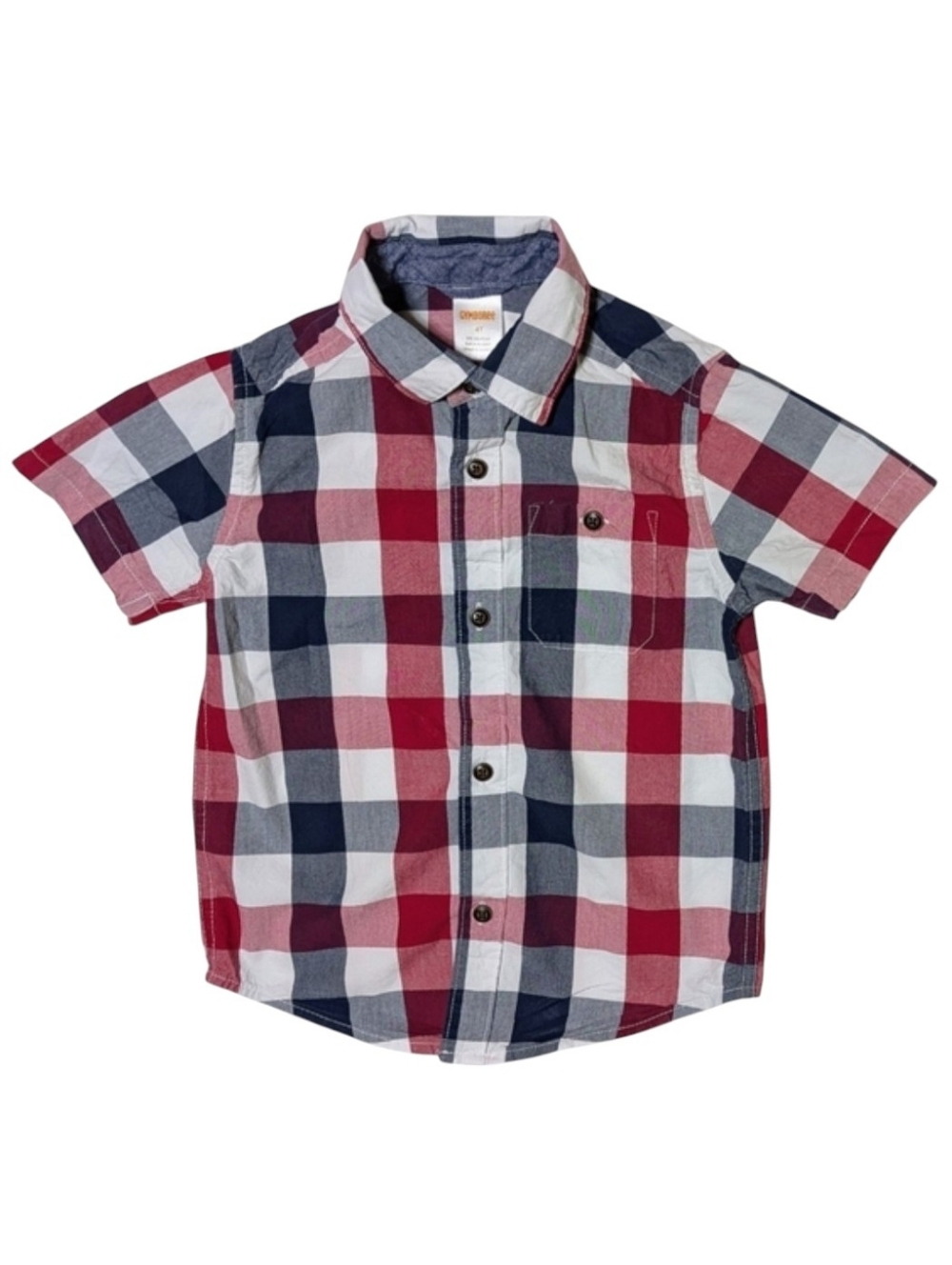 Gymboree Plaid Button-Up Shirt